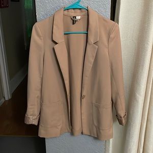 H&M Tan Blazer Size 4